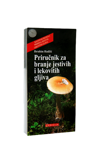 Knjiga Priručnik za branje jestivih i lekovitih gljiva - Prednja korica