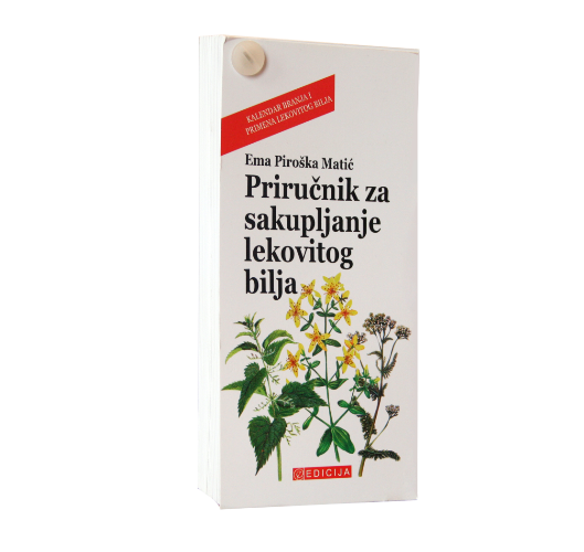 Knjiga Priručnik za sakupljanje lekovitog bilja - Prednja korica