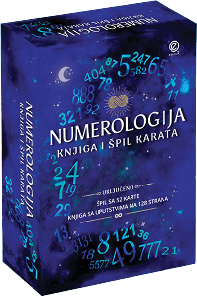 Numerologija - knjiga i 52 karte - autor Sahar Huneidi Palmer